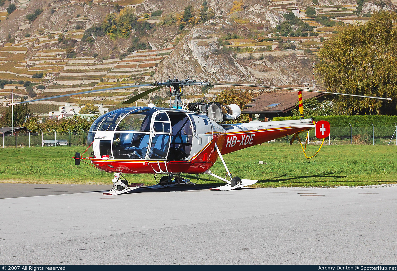 Photo of HB-XOE - Aérospatiale SE3160 Alouette III operated by Air Glaciers