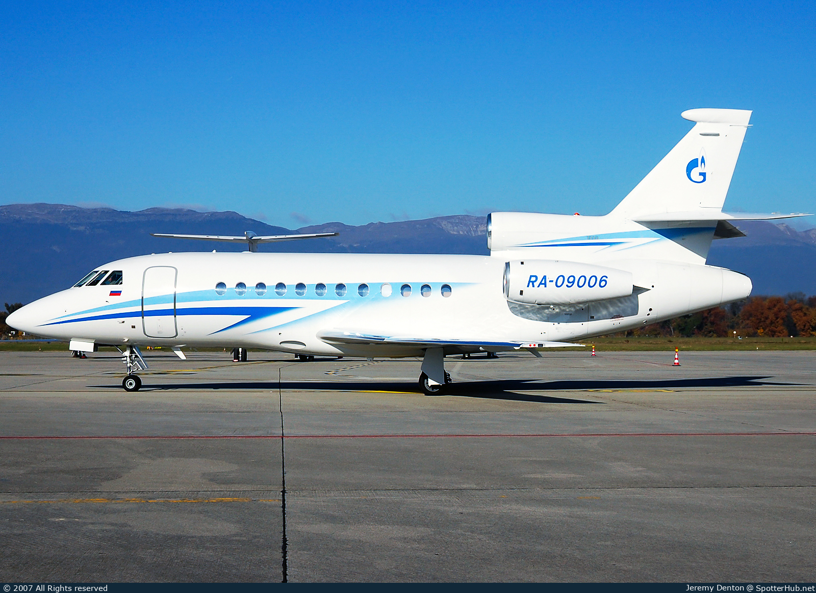 Photo of RA-09006 - Dassault Falcon 900EX operated by Gazpromavia