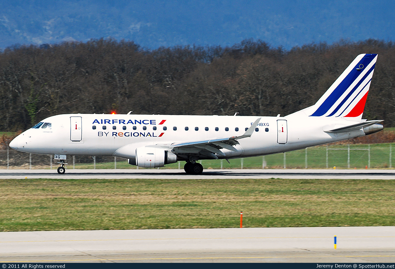 Photo of F-HBXG - Embraer ERJ-170STD operated by Air France (opb Régional)