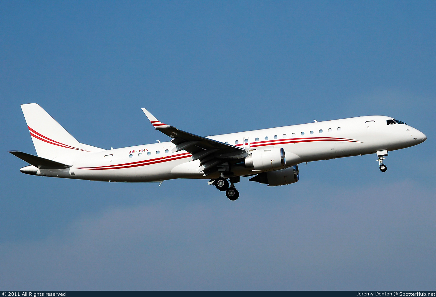 Photo of A6-HHS - Embraer Lineage 1000 operated by Falcon Aviation Services
