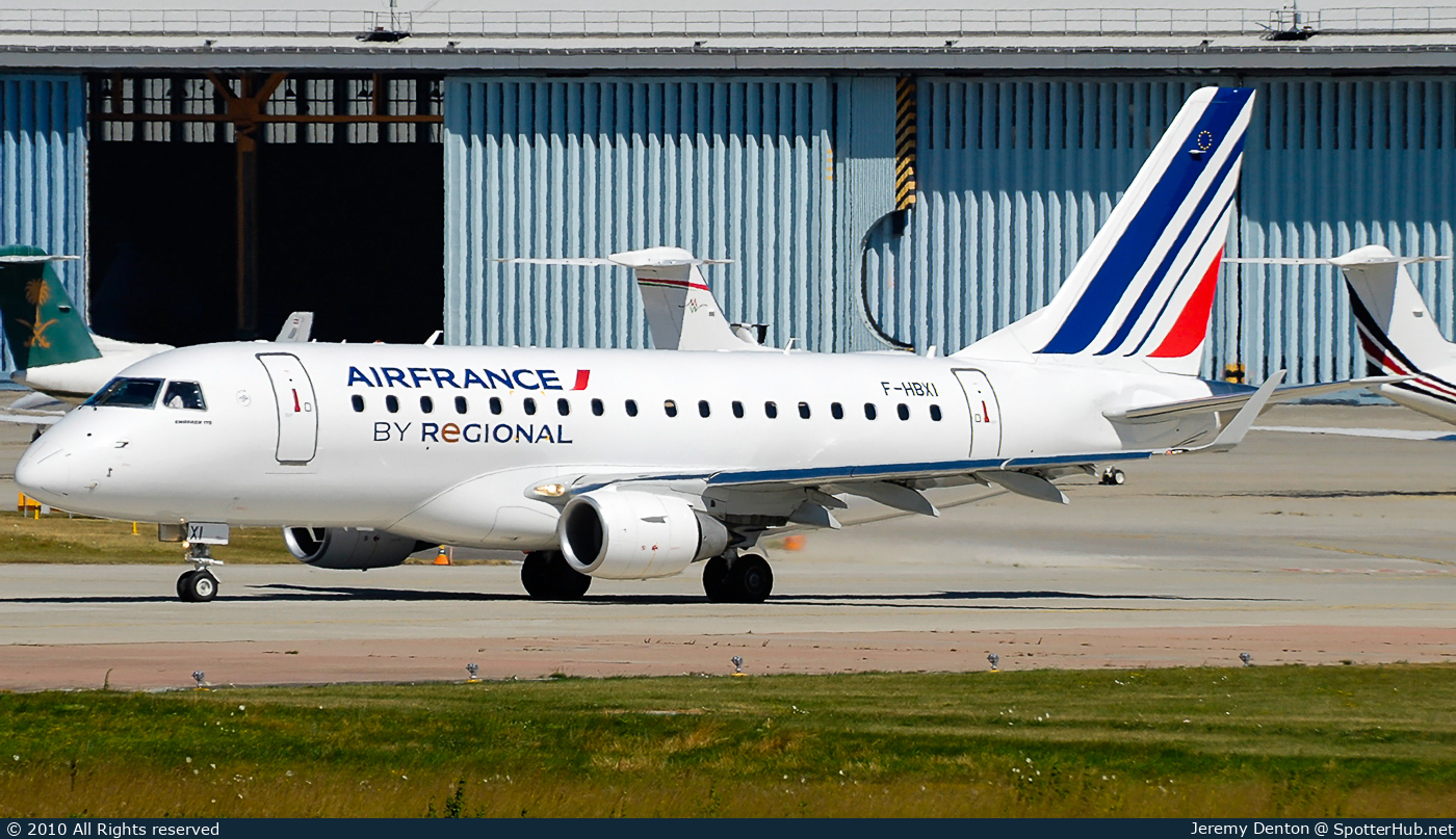 Photo of F-HBXI - Embraer ERJ-170STD operated by Air France (opb Régional)