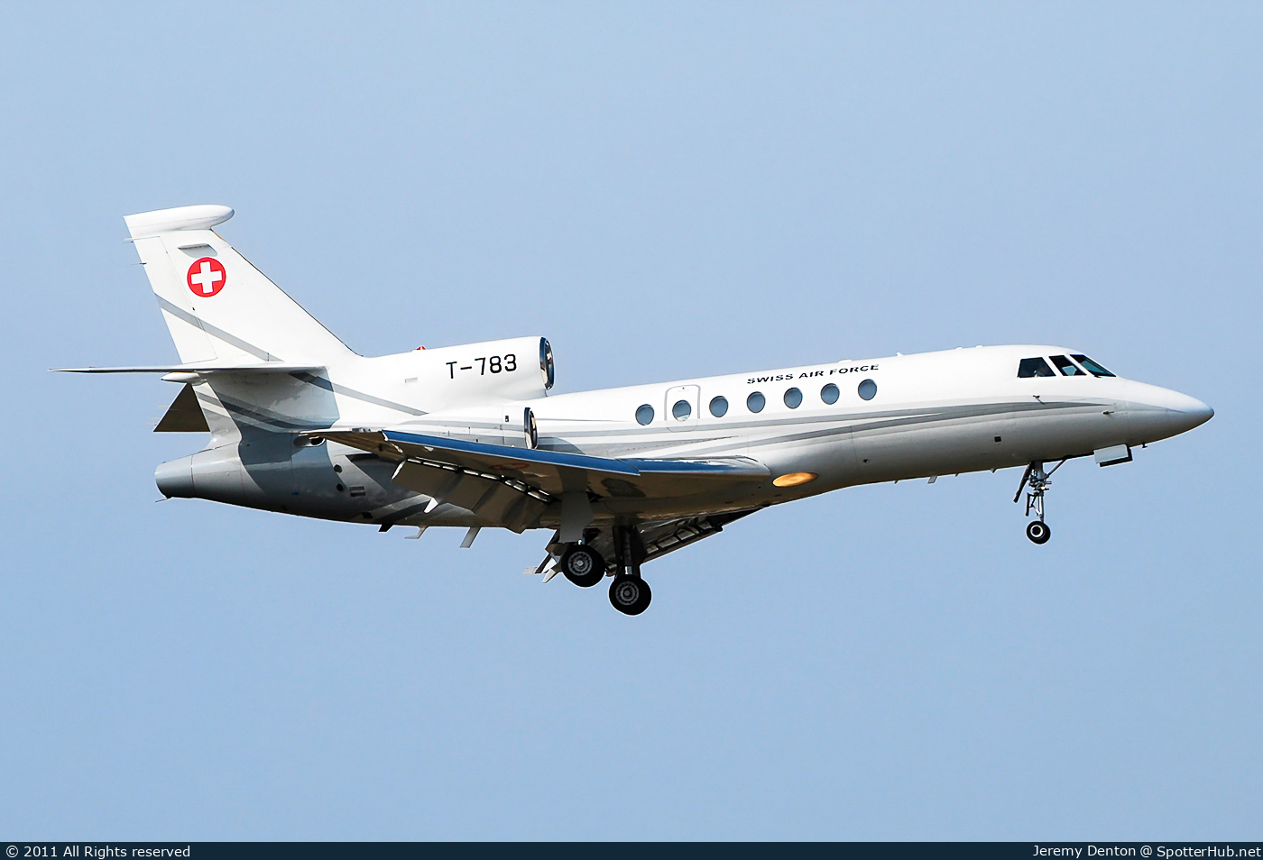 Photo of T-783 - Dassault Falcon 50 operated by Swiss Air Force
