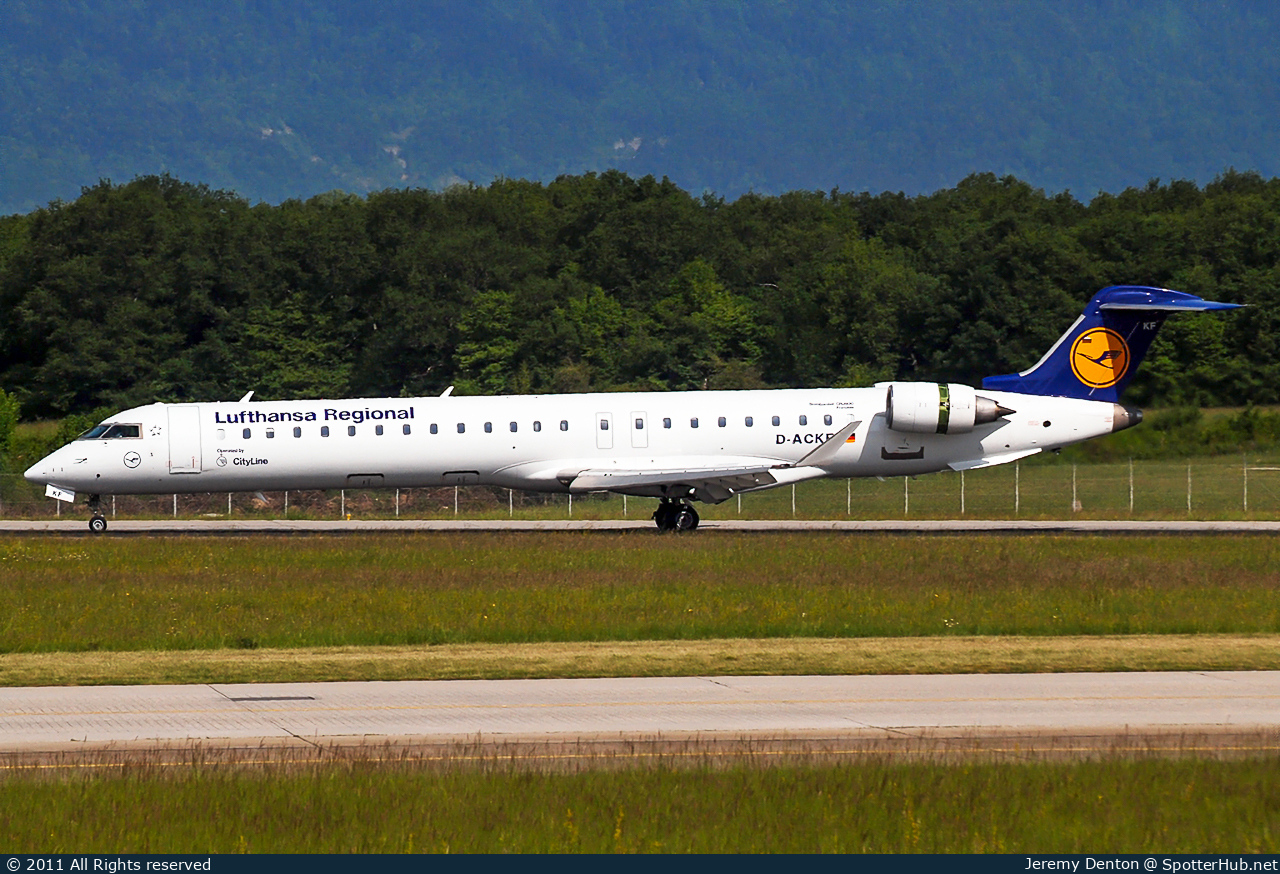 Photo of D-ACKF - Bombardier CRJ-900LR operated by Lufthansa CityLine