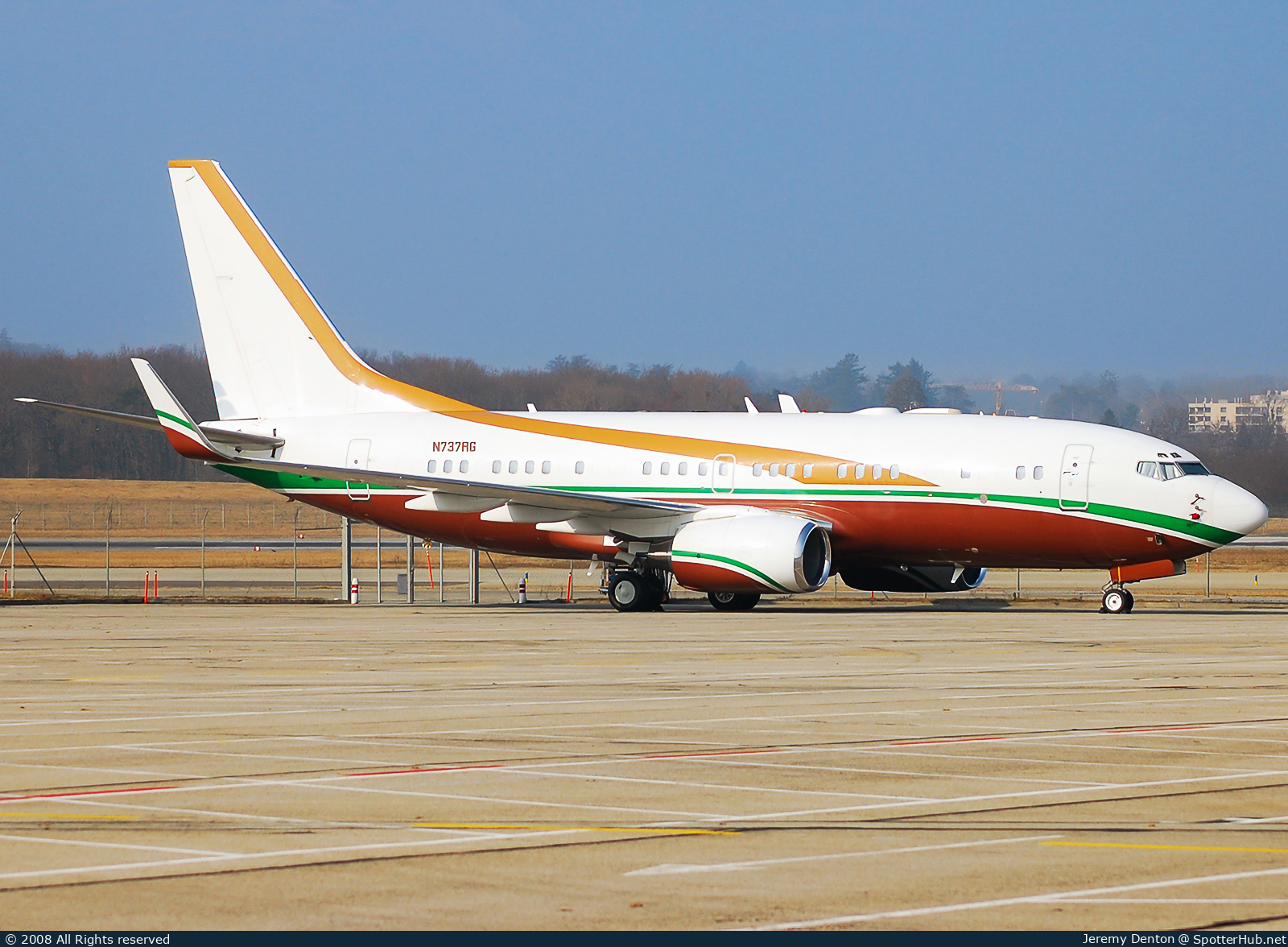 Photo of N737AG - Boeing 737-7BF(BBJ) operated by Funair Corp.