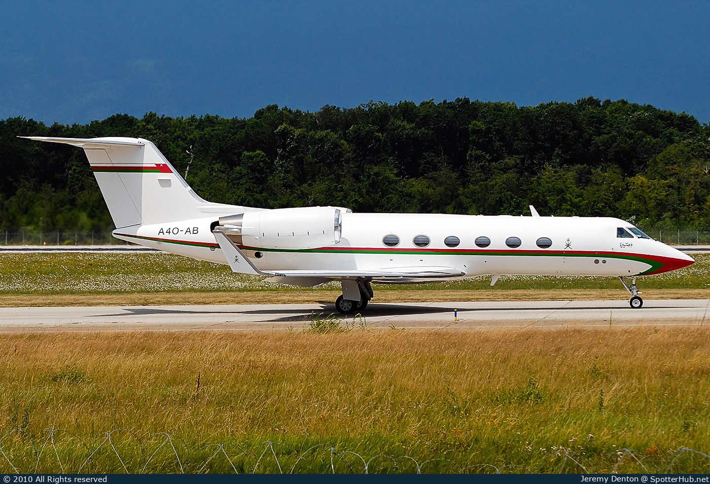 Photo of A4O-AB - Gulfstream GIV operated by Oman Royal Flight