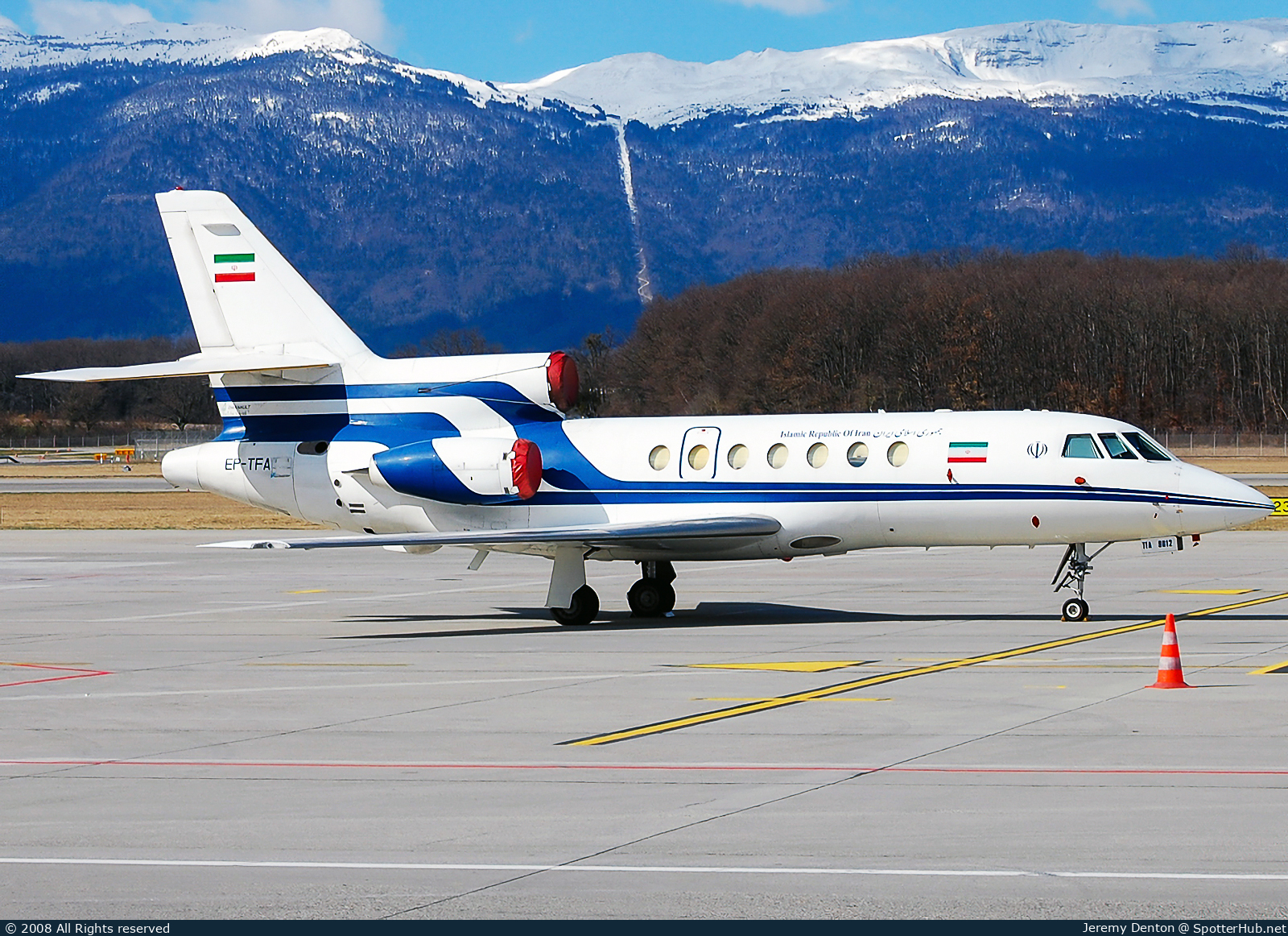 Photo of EP-TFA - Dassault Falcon 50 operated by Government of Islamic Republic of Iran