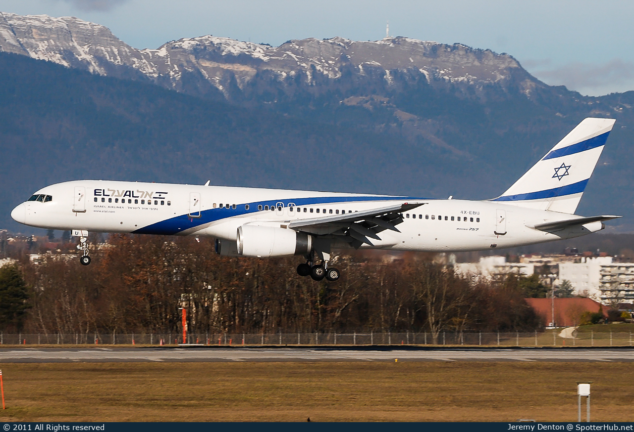 Photo of 4X-EBU - Boeing 757-258 operated by El Al Israel Airlines