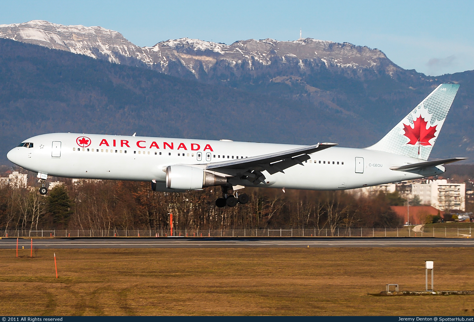 Photo of C-GEOU - Boeing 767-375(ER) operated by Air Canada