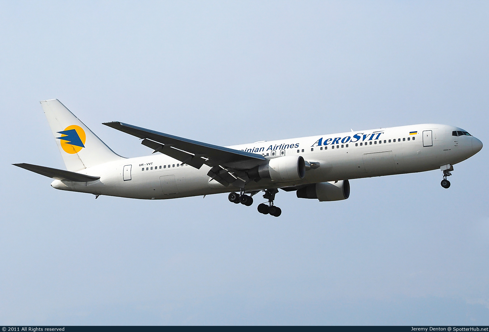 Photo of UR-VVT - Boeing 767-3Q8(ER) operated by AeroSvit Airlines