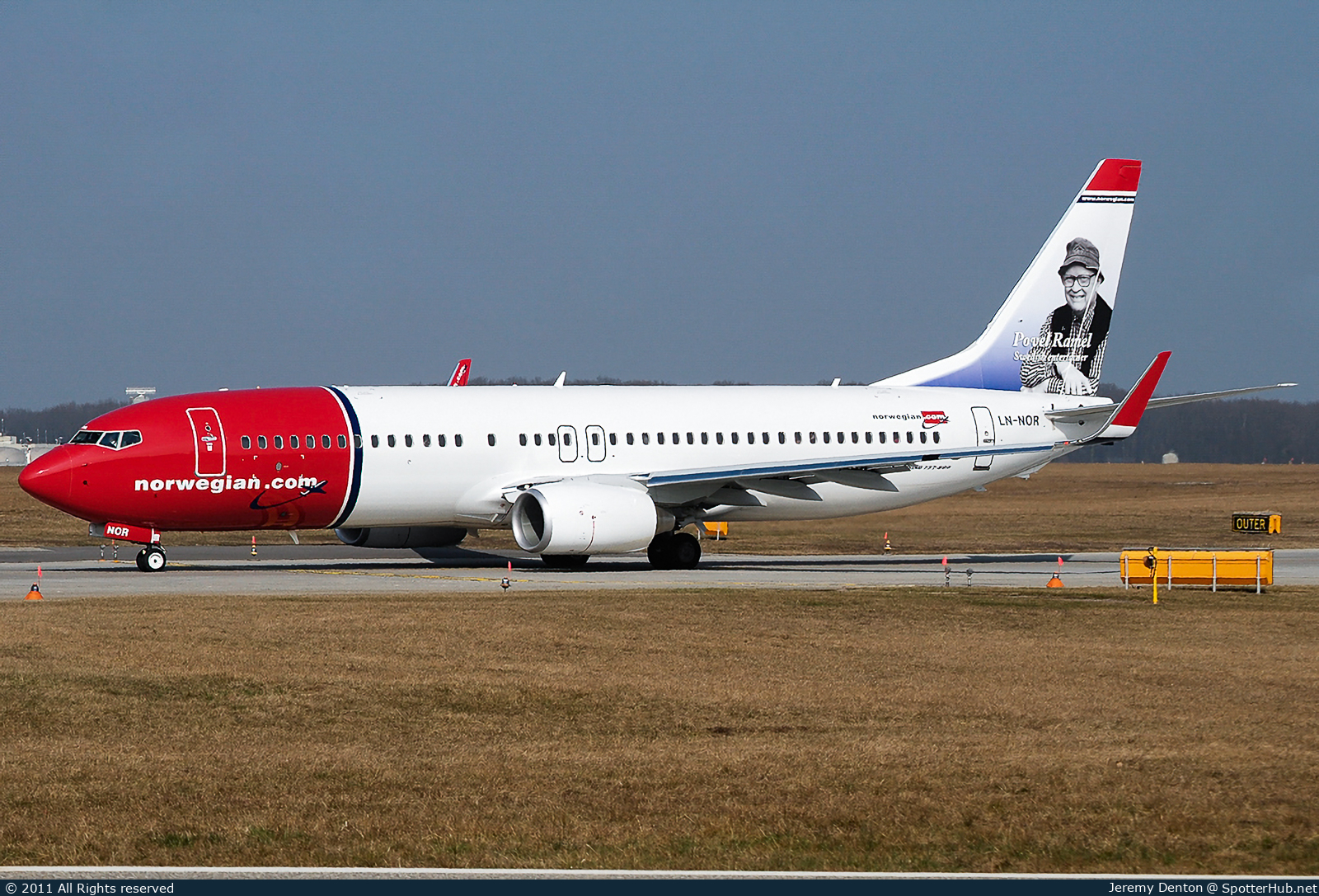 Photo of LN-NOR - Boeing 737-81D operated by Norwegian Air Shuttle