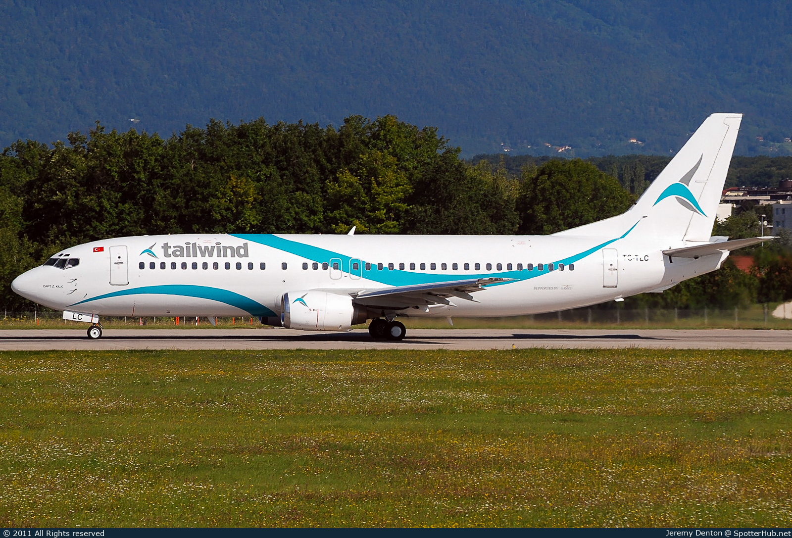Photo of TC-TLC - Boeing 737-4Q8 operated by Tailwind Airlines