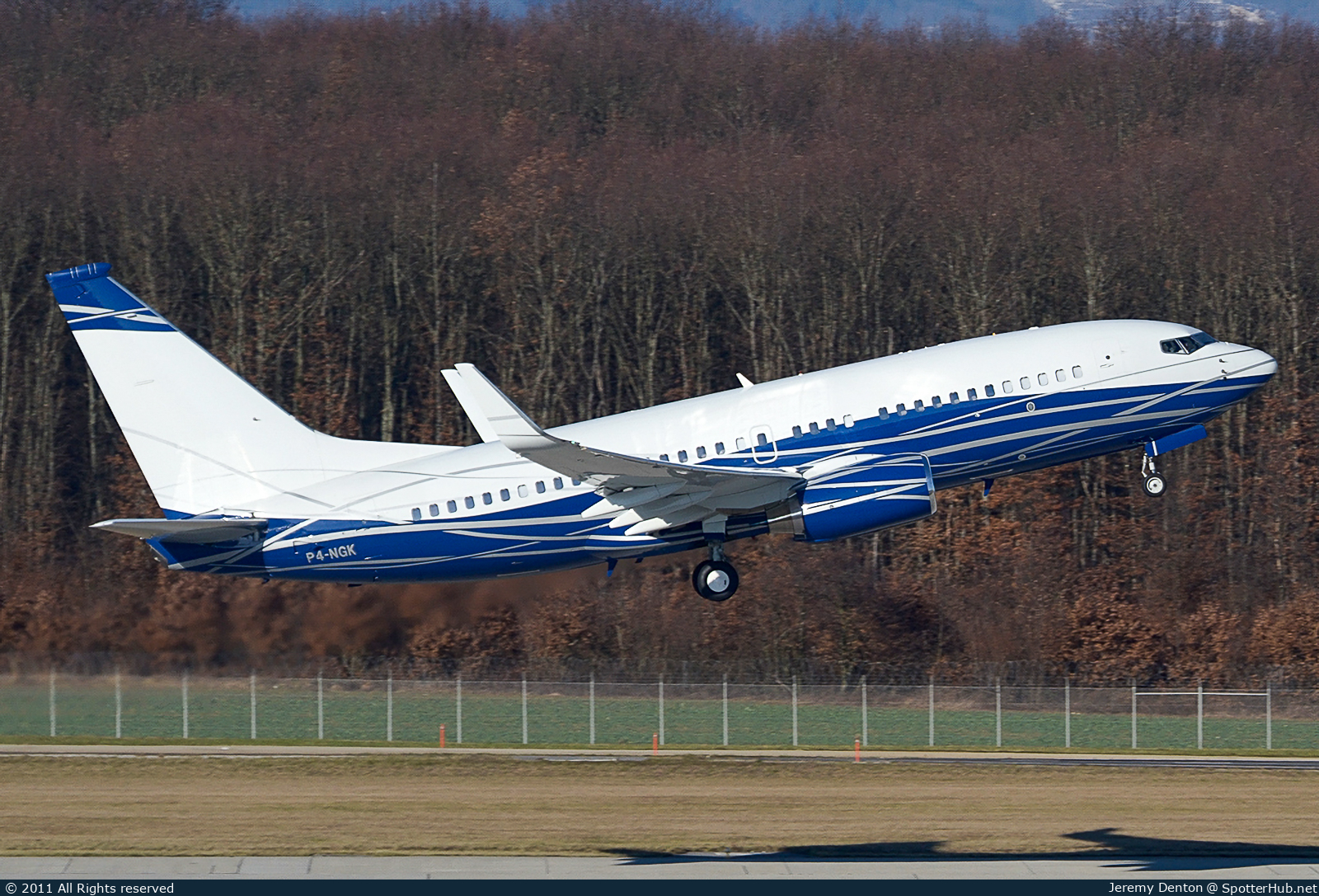 Photo of P4-NGK - Boeing 737-7HZ(BBJ) operated by ABS Jets