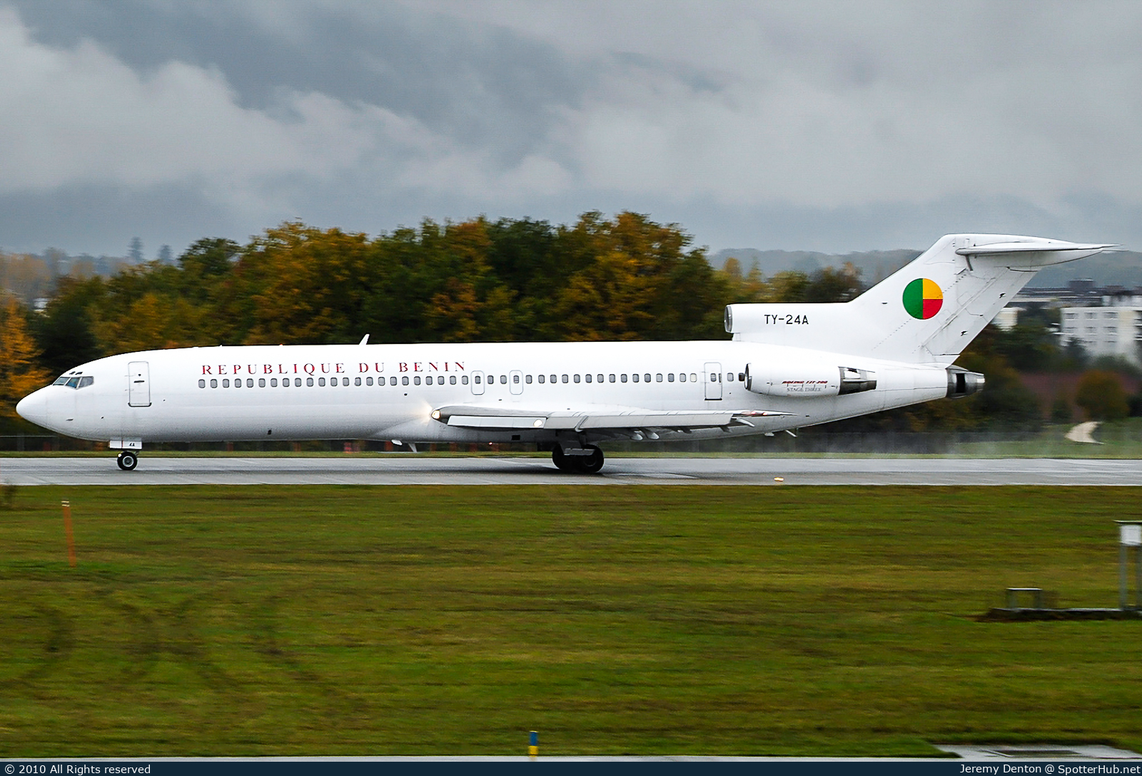 Photo of TY-24A - Boeing 727-256(Adv) operated by Government of Benin