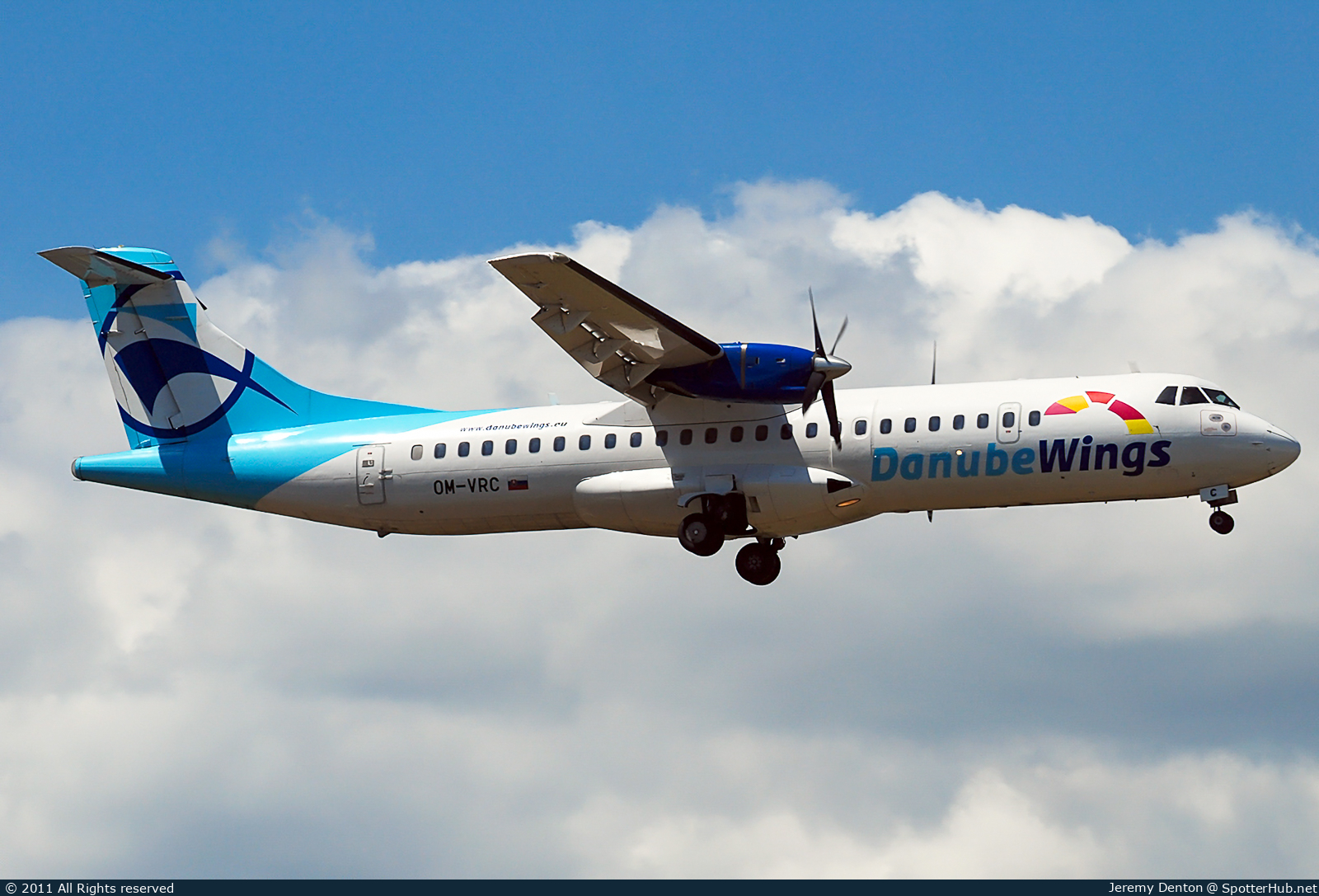 Photo of OM-VRC - ATR 72-202 operated by Danube Wings