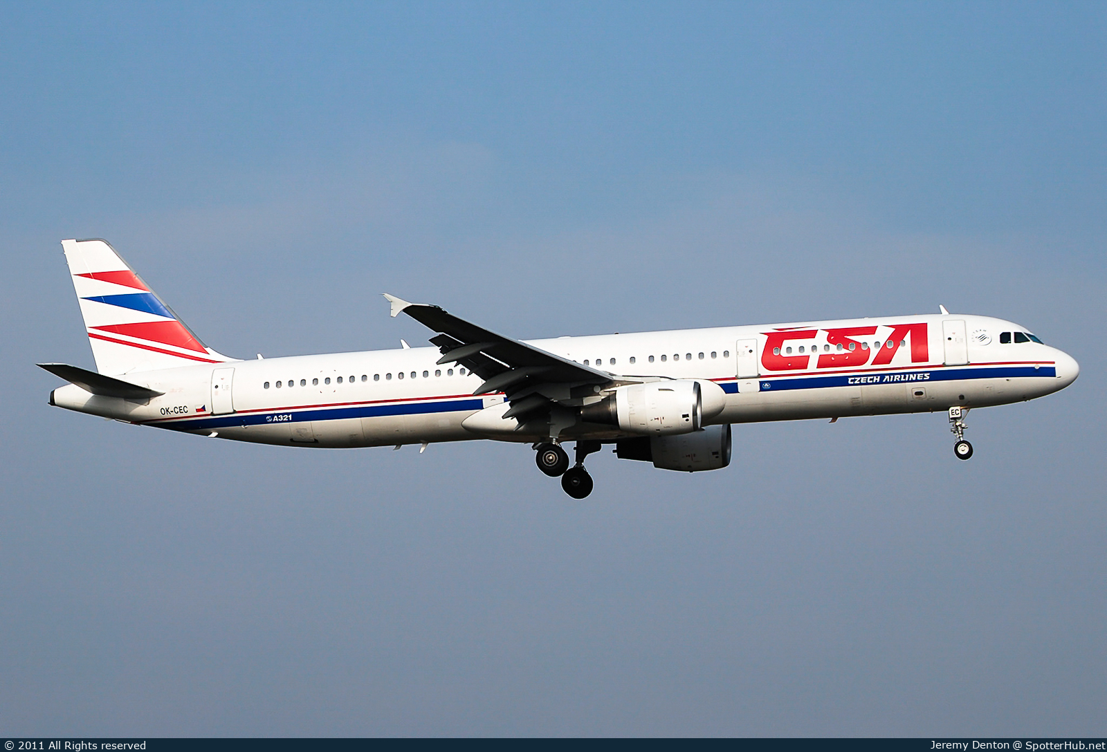 Photo of OK-CEC - Airbus A321-211 operated by CSA Czech Airlines