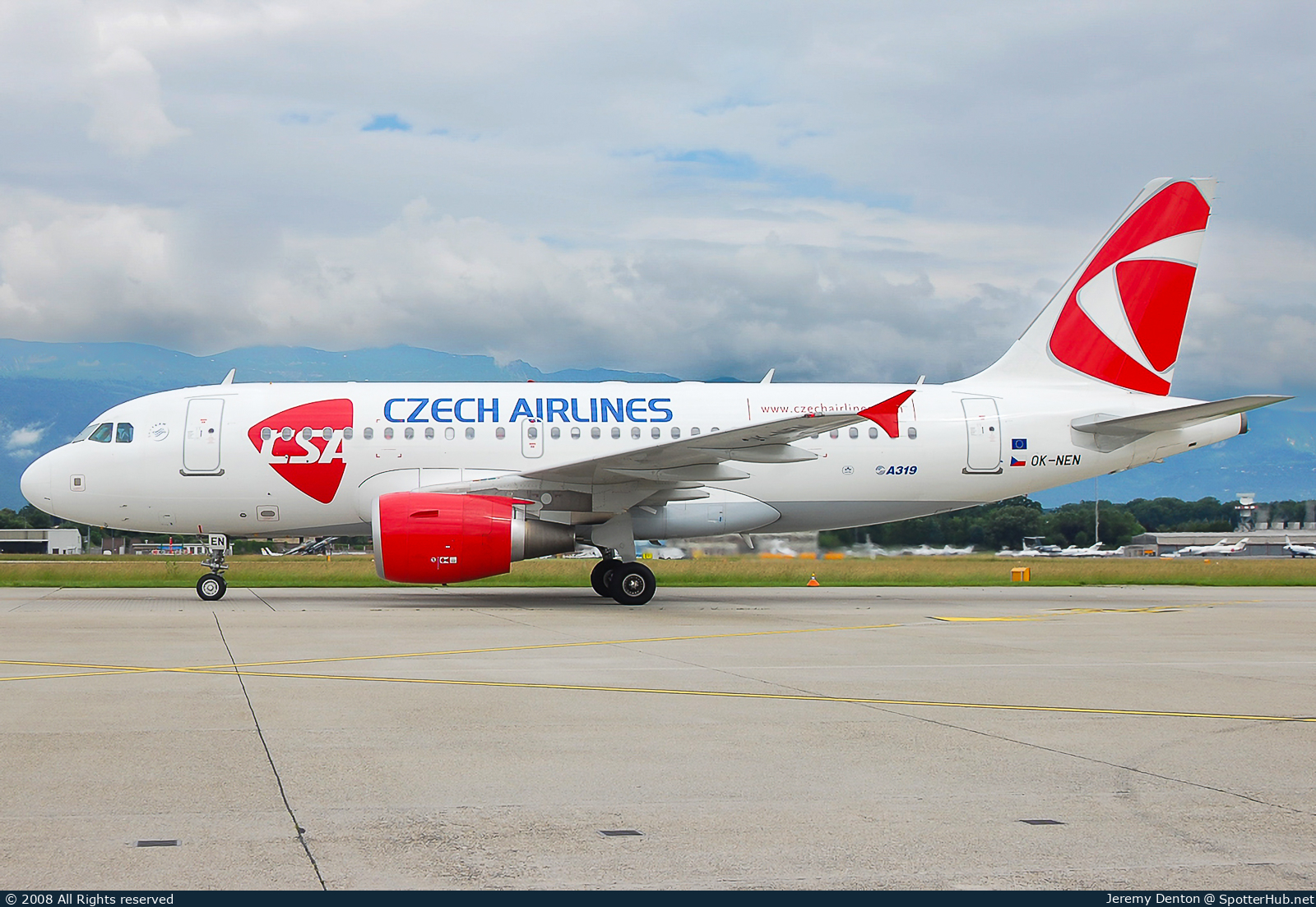 Photo of OK-NEN - Airbus A319-112 operated by CSA Czech Airlines
