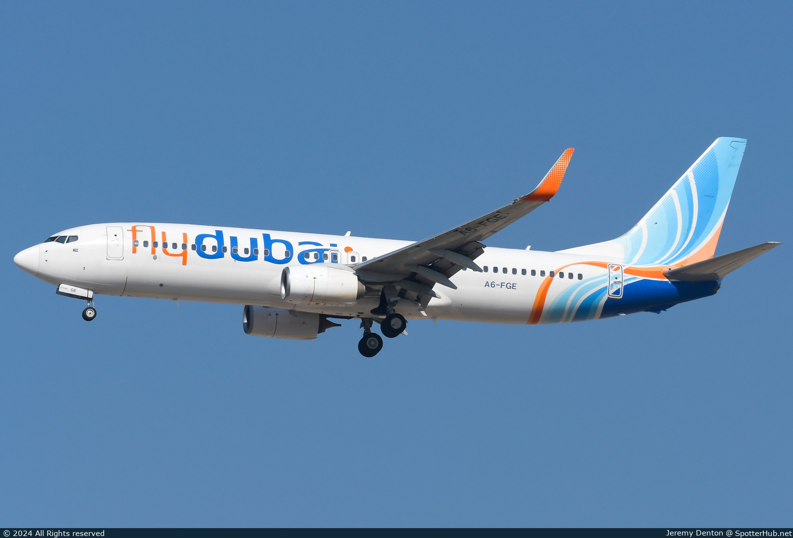 Photo of A6-FGE - Boeing 737-8KN operated by flydubai