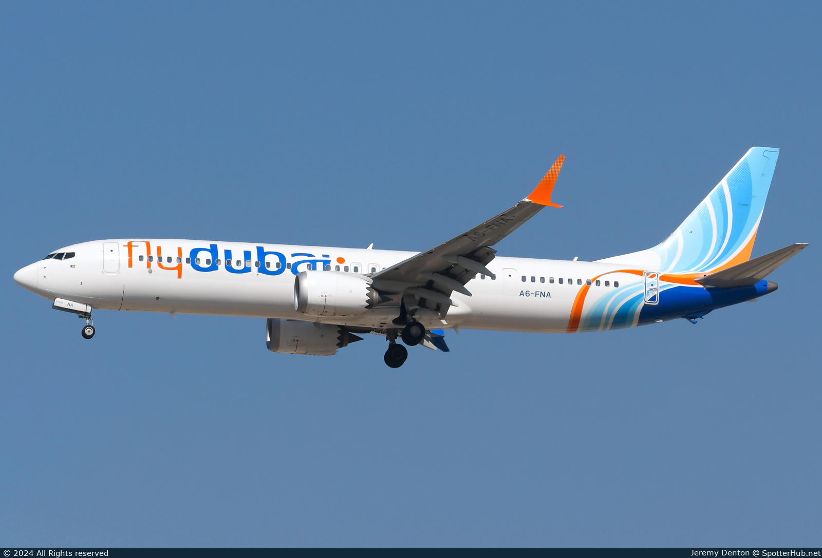Photo of A6-FNA - Boeing 737 MAX 9 operated by flydubai