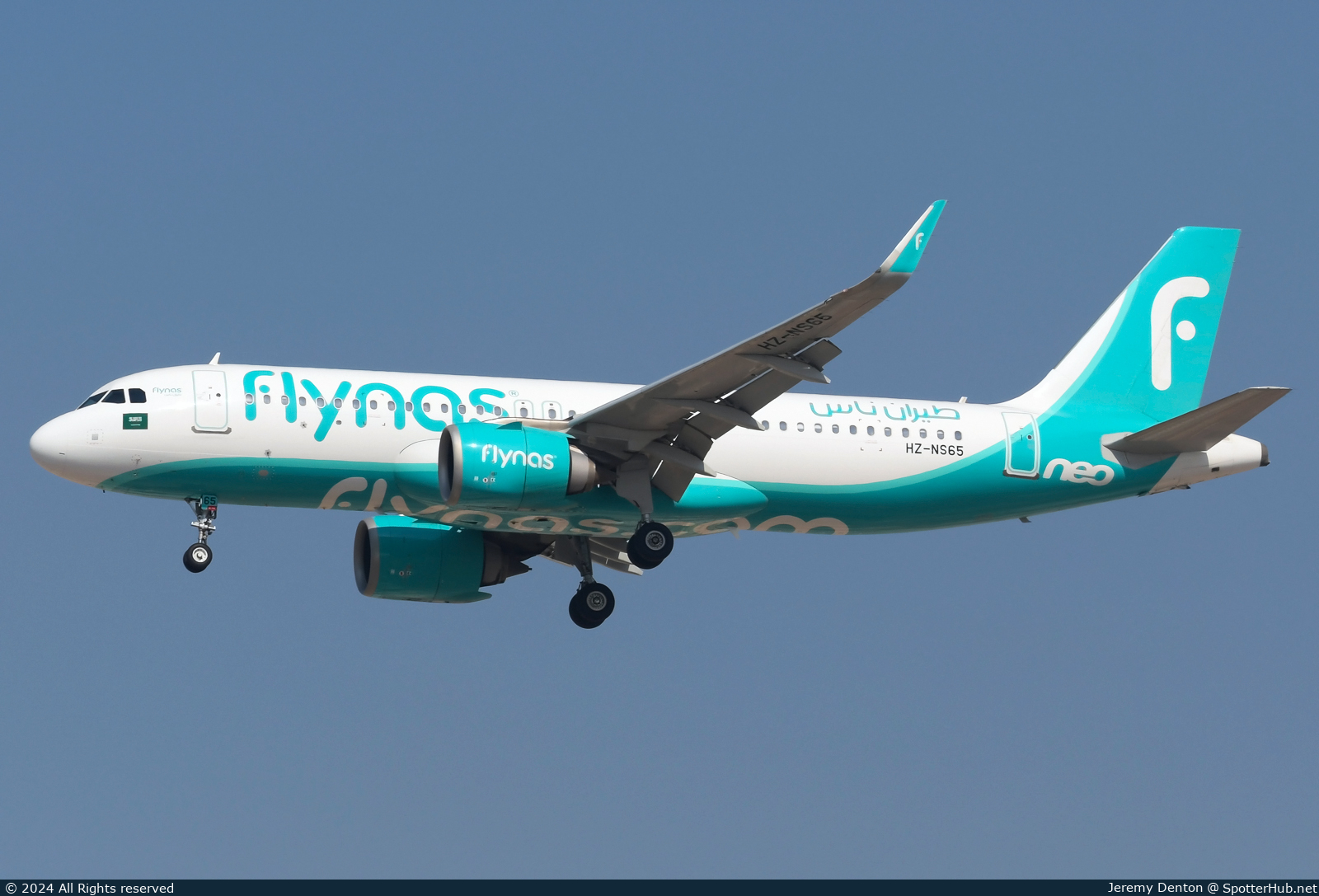 Photo of HZ-NS65 - Airbus A320-251N operated by Flynas