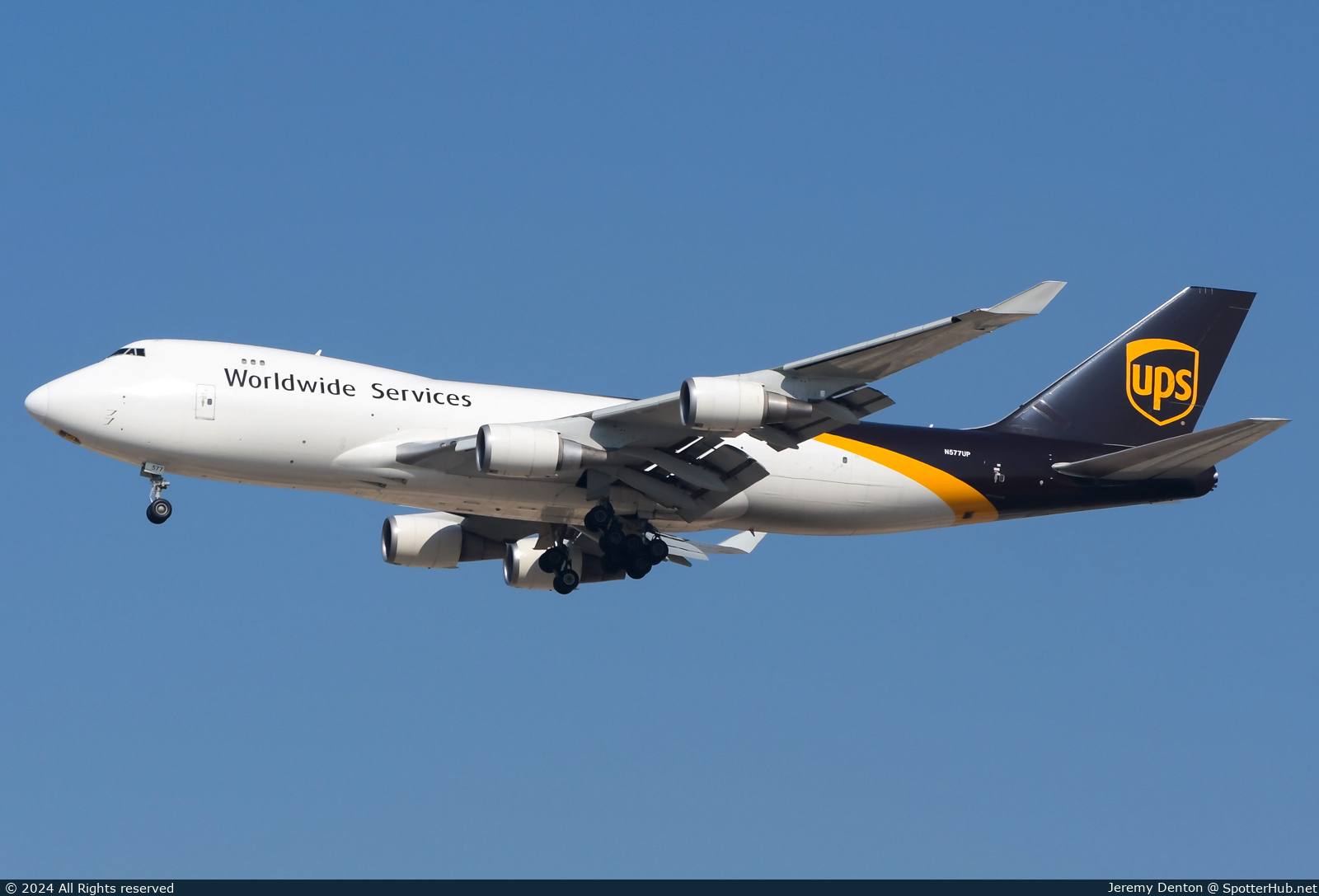 Photo of N577UP - Boeing 747-44AF operated by UPS United Parcel Service
