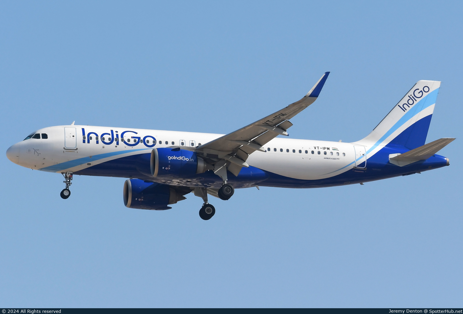 Photo of VT-IPM - Airbus A320-251N operated by IndiGo