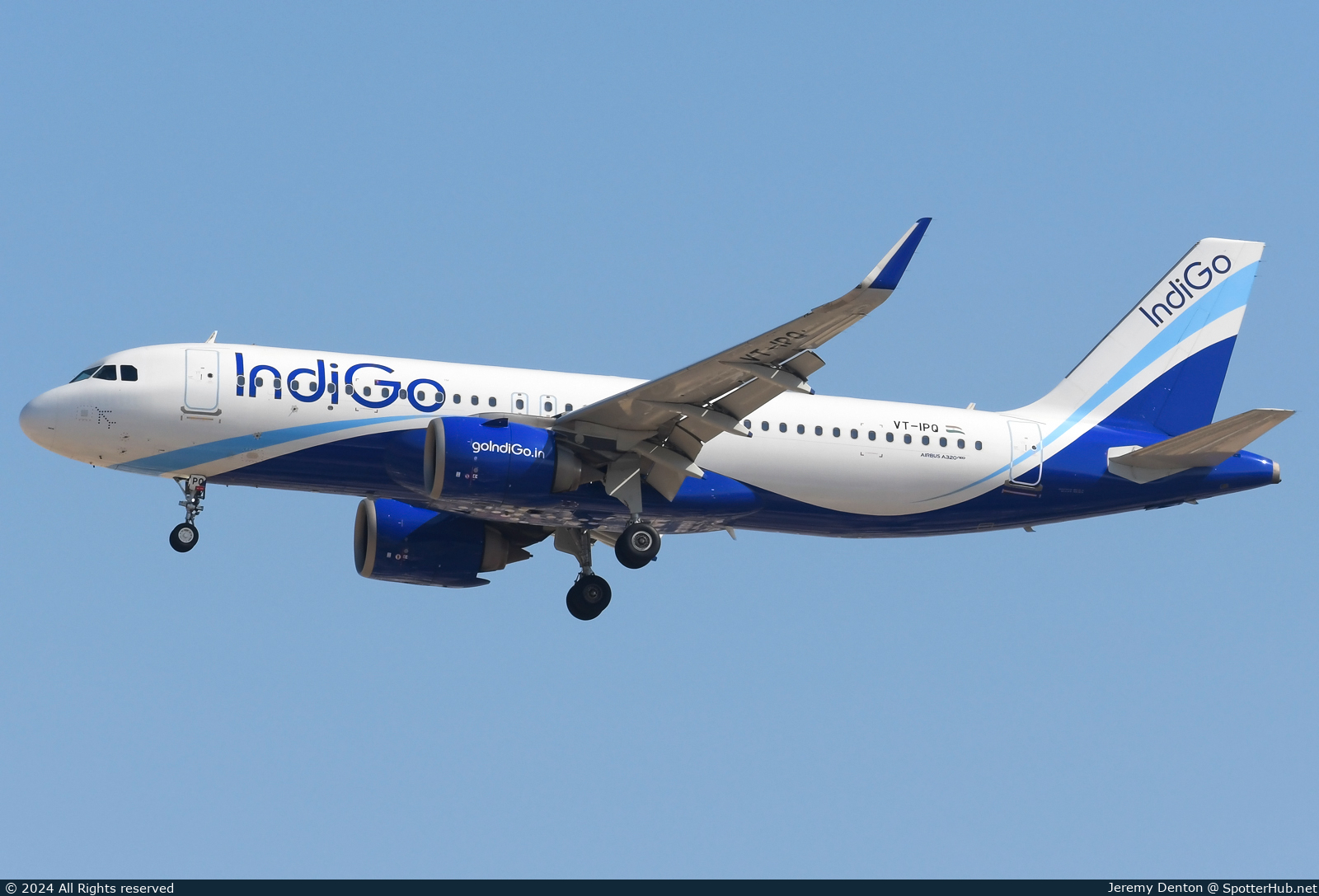 Photo of VT-IPQ - Airbus A320-251N operated by IndiGo