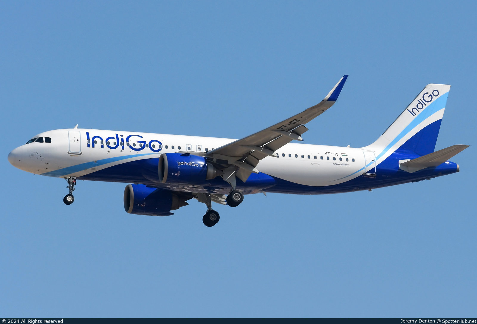 Photo of VT-IIS - Airbus A320-251N operated by IndiGo
