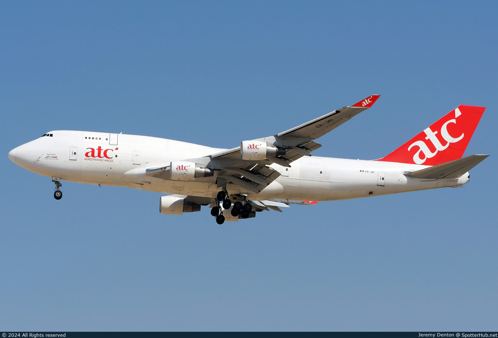 Photo of ER-JAI - Boeing 747-412(BDSF) operated by Aerotranscargo