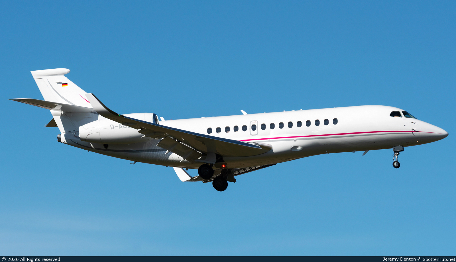 Photo of D-ABEI - Dassault Falcon 6X operated by Jet Aviation Business Jets Deutschland