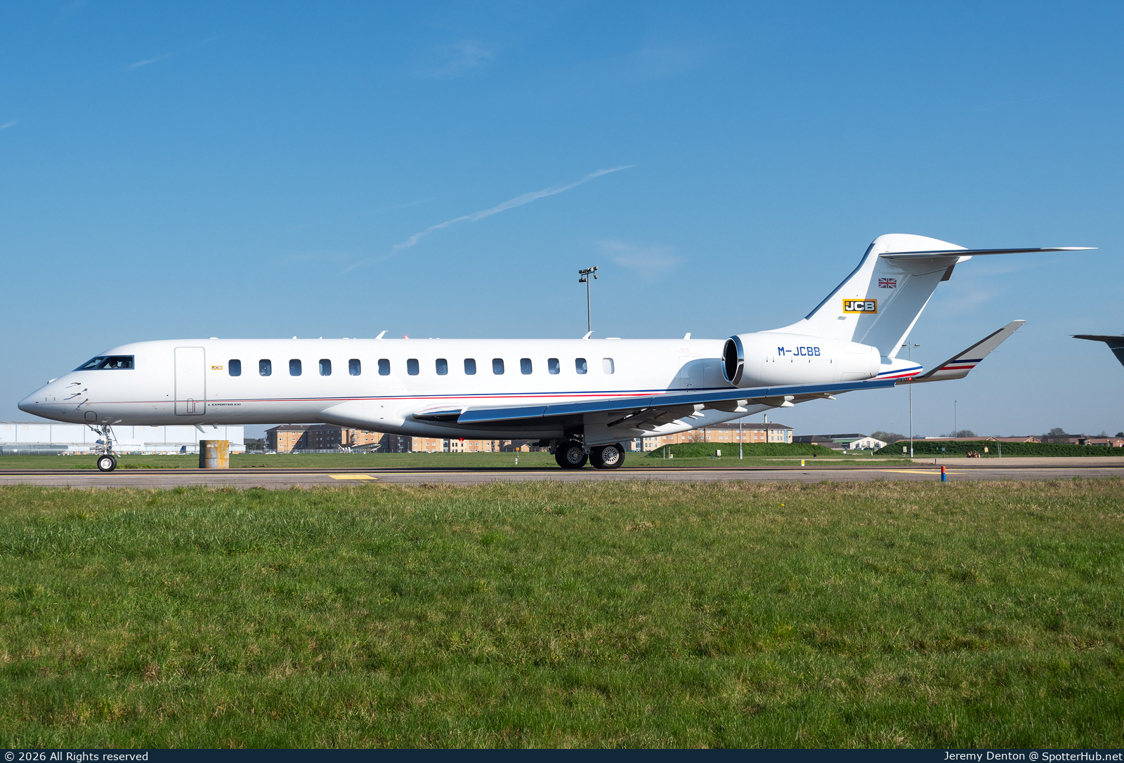 Photo of M-JCBB - Bombardier Global 7500 operated by J C Bamford Ltd.