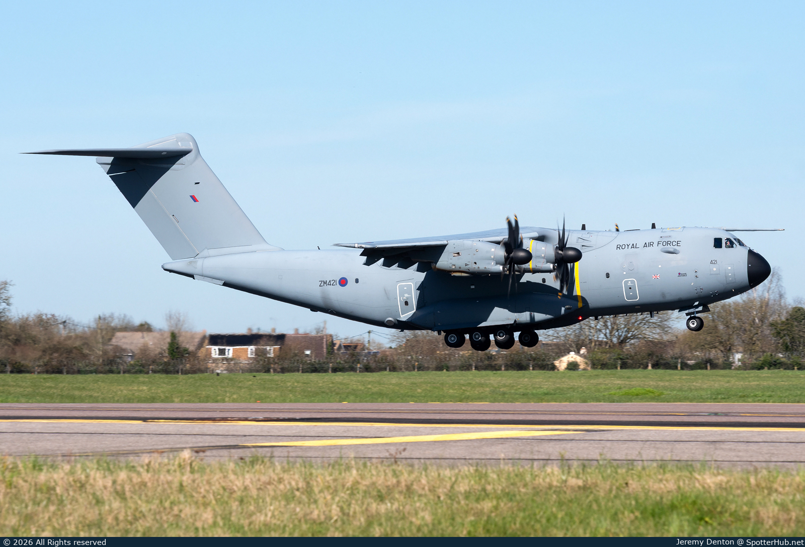 Photo of ZM421 - Airbus A400M Atlas C.1 operated by Royal Air Force