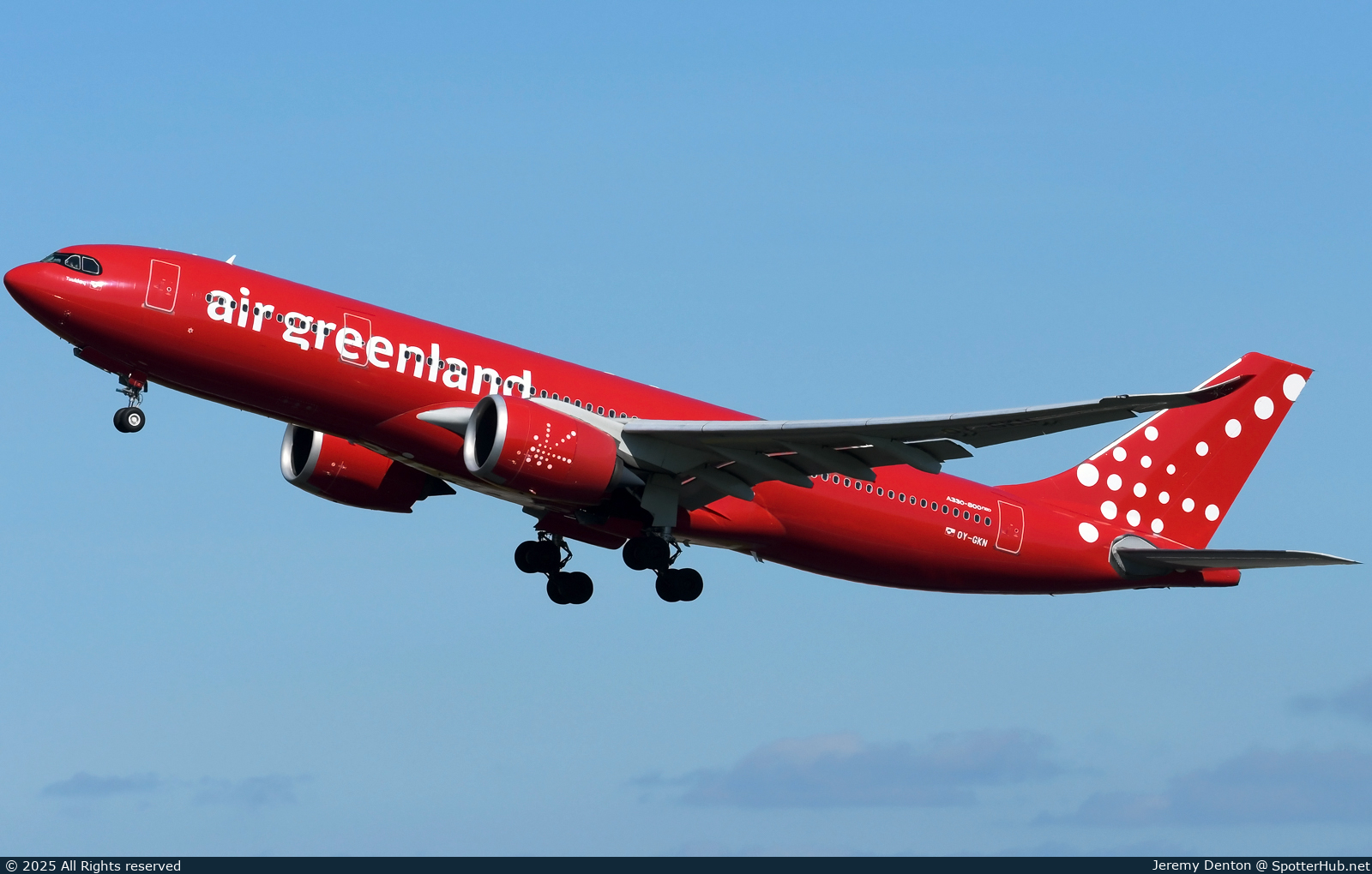 Photo of OY-GKN - Airbus A330-841 operated by Air Greenland