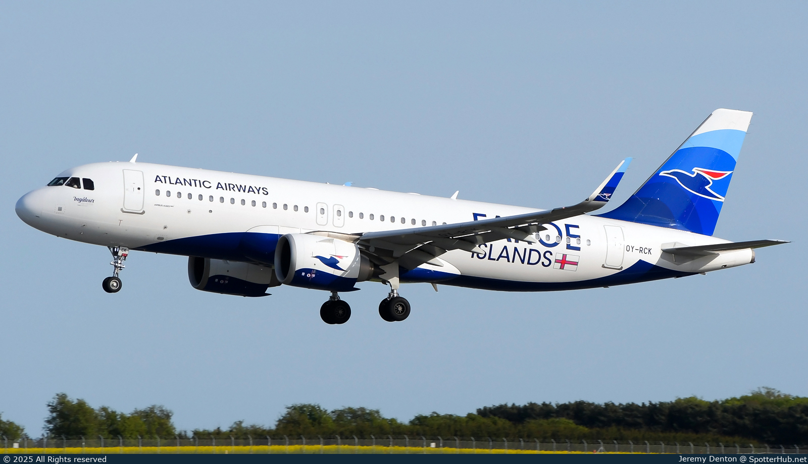 Photo of OY-RCK - Airbus A320-251N operated by Atlantic Airways