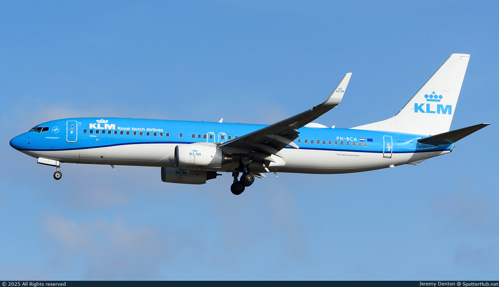 Photo of PH-BCA - Boeing 737-8K2 operated by KLM Royal Dutch Airlines