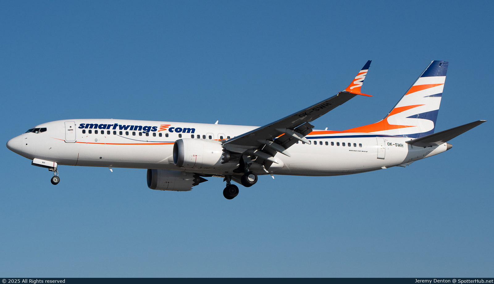 Photo of OK-SWH - Boeing 737 MAX 8 operated by SmartWings