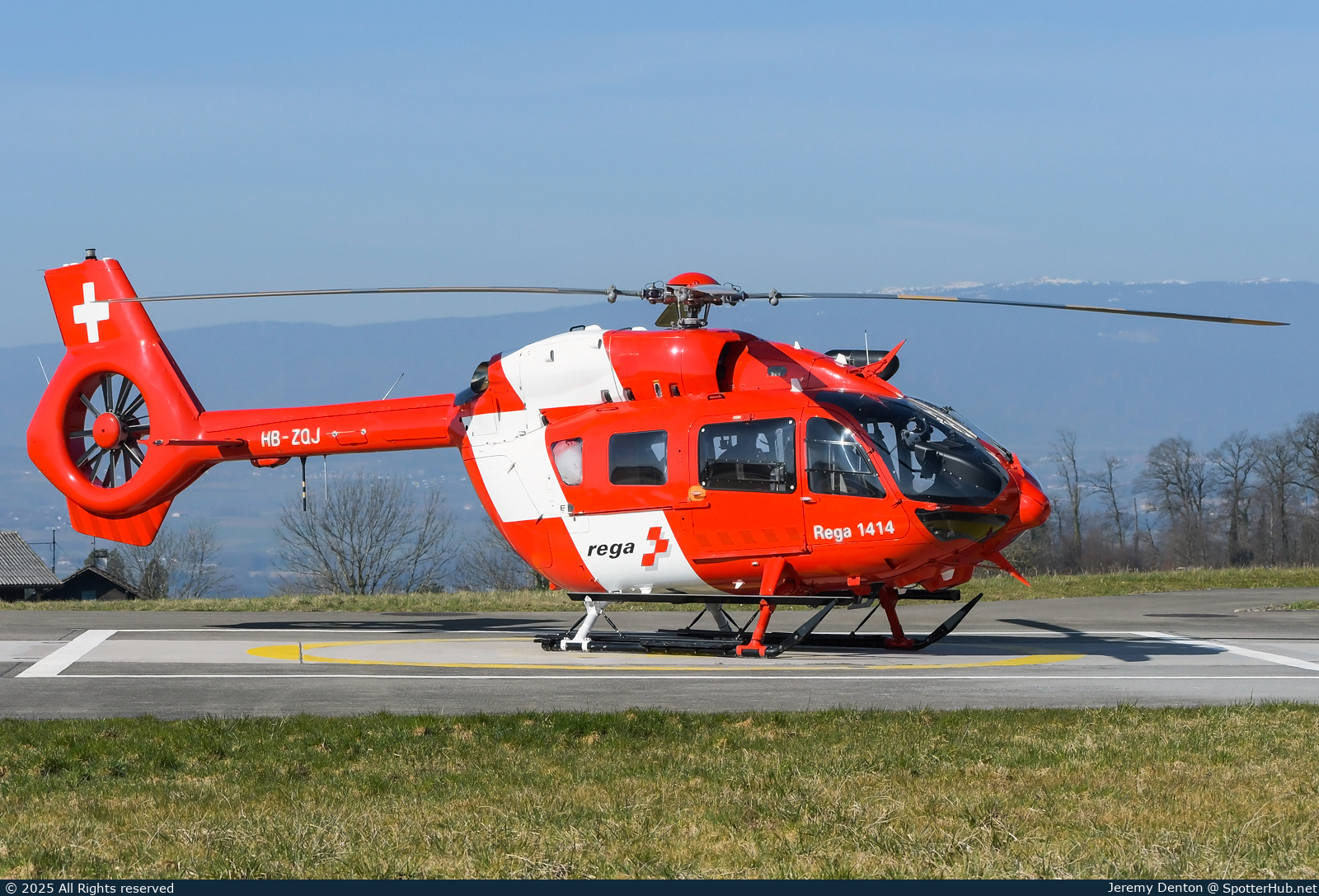 Photo of HB-ZQJ - Airbus Helicopters H145 operated by Rega Swiss Air-Rescue