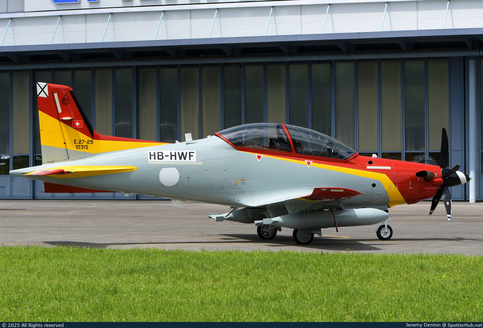 Photo of HB-HWF - Pilatus PC-21 operated by Spanish Air Force