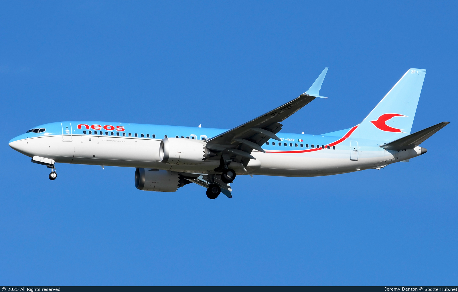 Photo of EI-RZF - Boeing 737 MAX 8 operated by Neos