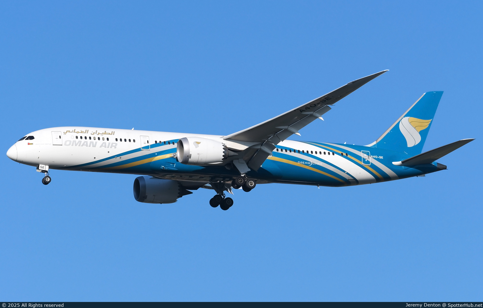 Photo of A4O-SE - Boeing 787-9 Dreamliner operated by Oman Air