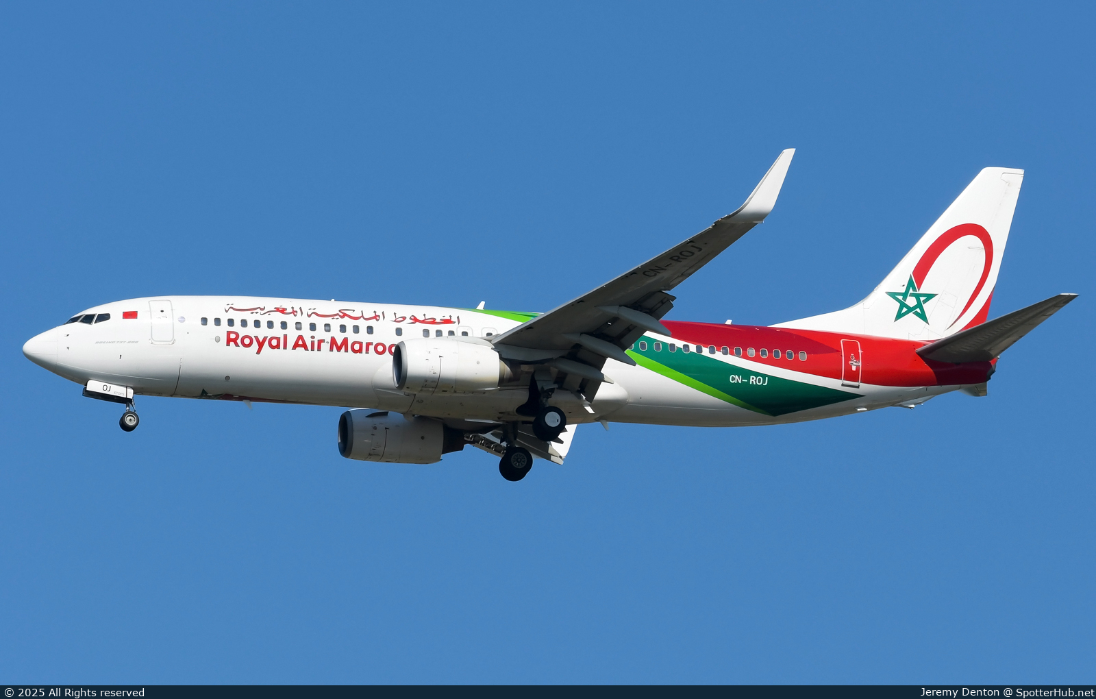 Photo of CN-ROJ - Boeing 737-85P operated by Royal Air Maroc