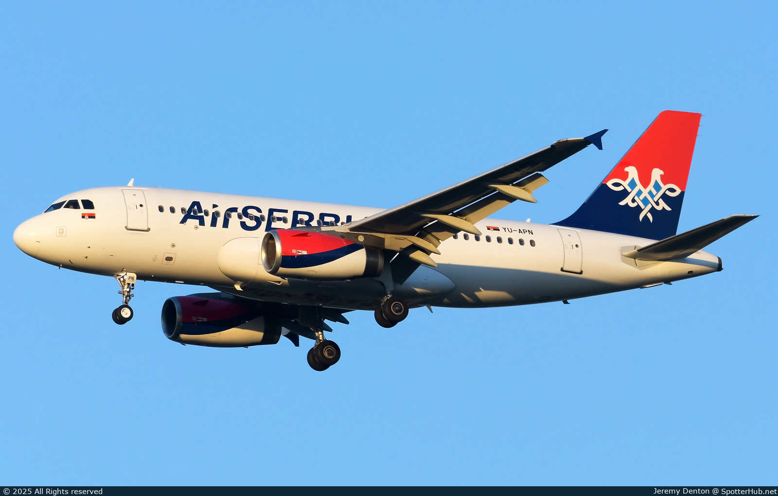 Photo of YU-APN - Airbus A319-132 operated by Air Serbia