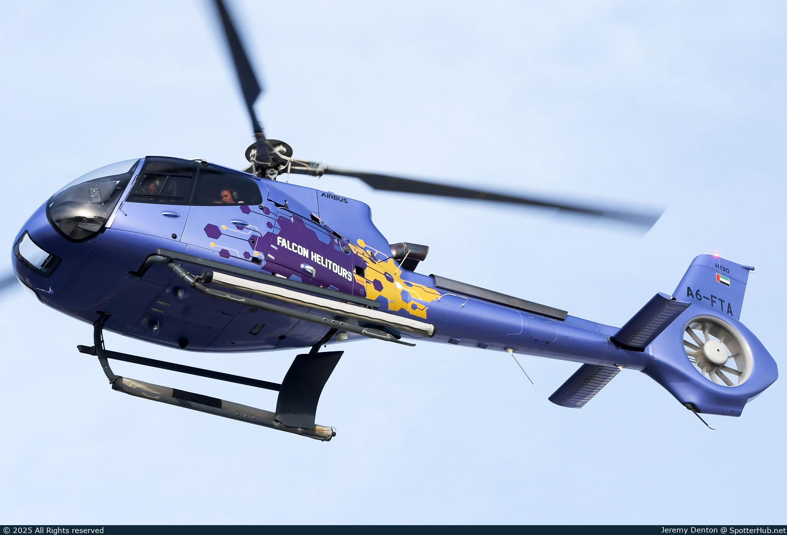 Photo of A6-FTA - Airbus Helicopters H130 operated by Falcon Aviation Services