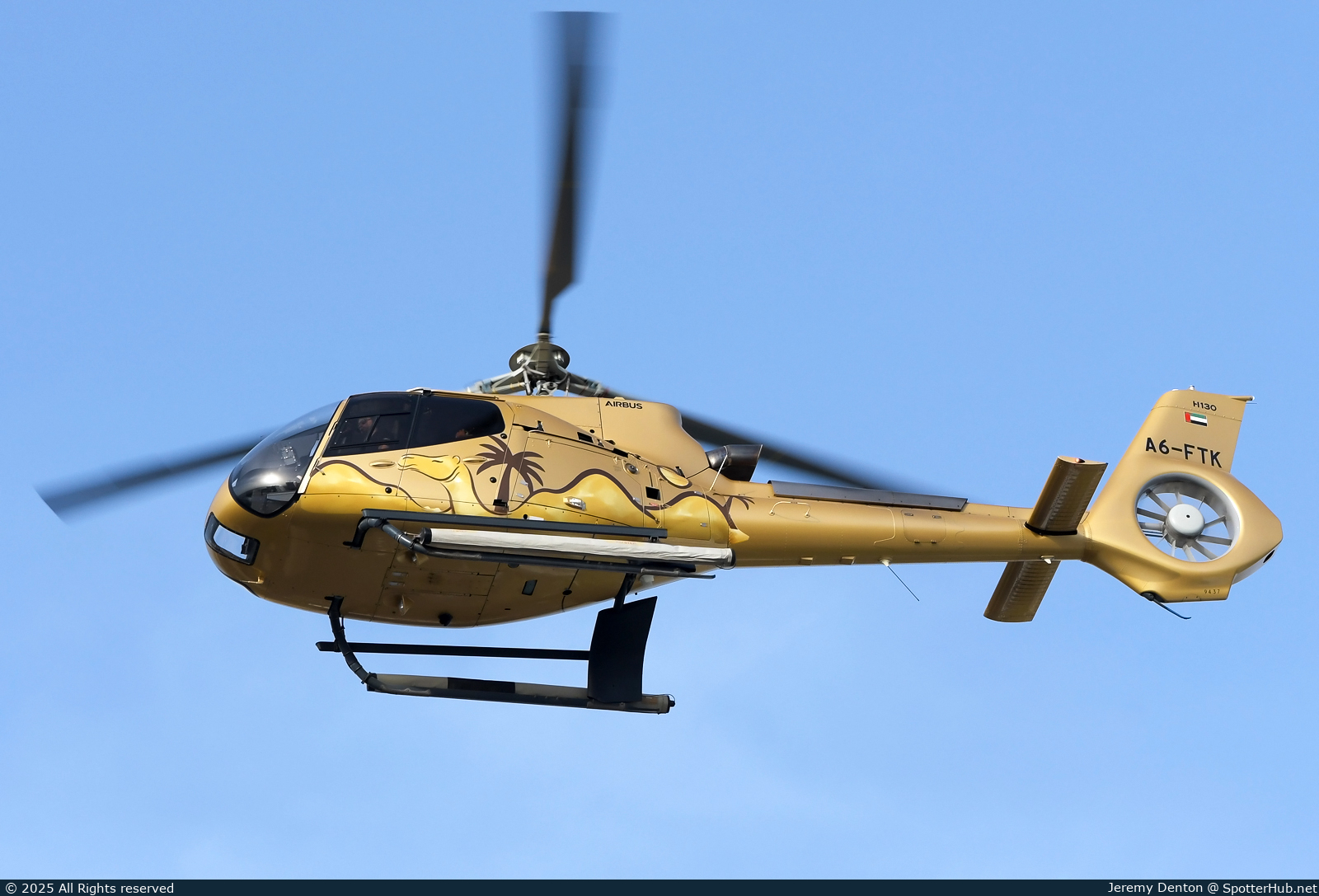 Photo of A6-FTK - Airbus Helicopters H130 operated by Falcon Aviation Services