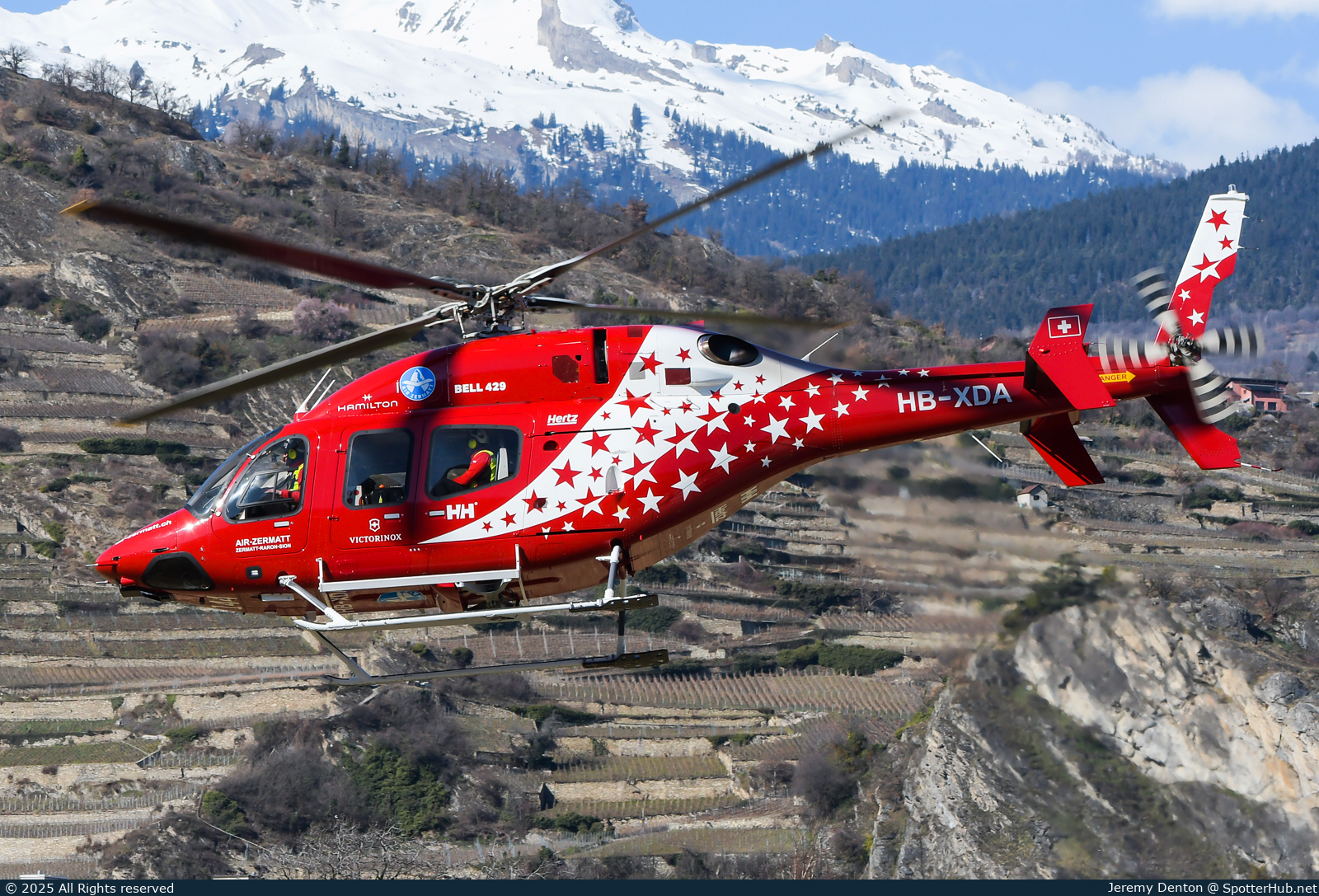 Photo of HB-XDA - Bell 429 GlobalRanger operated by Air Zermatt