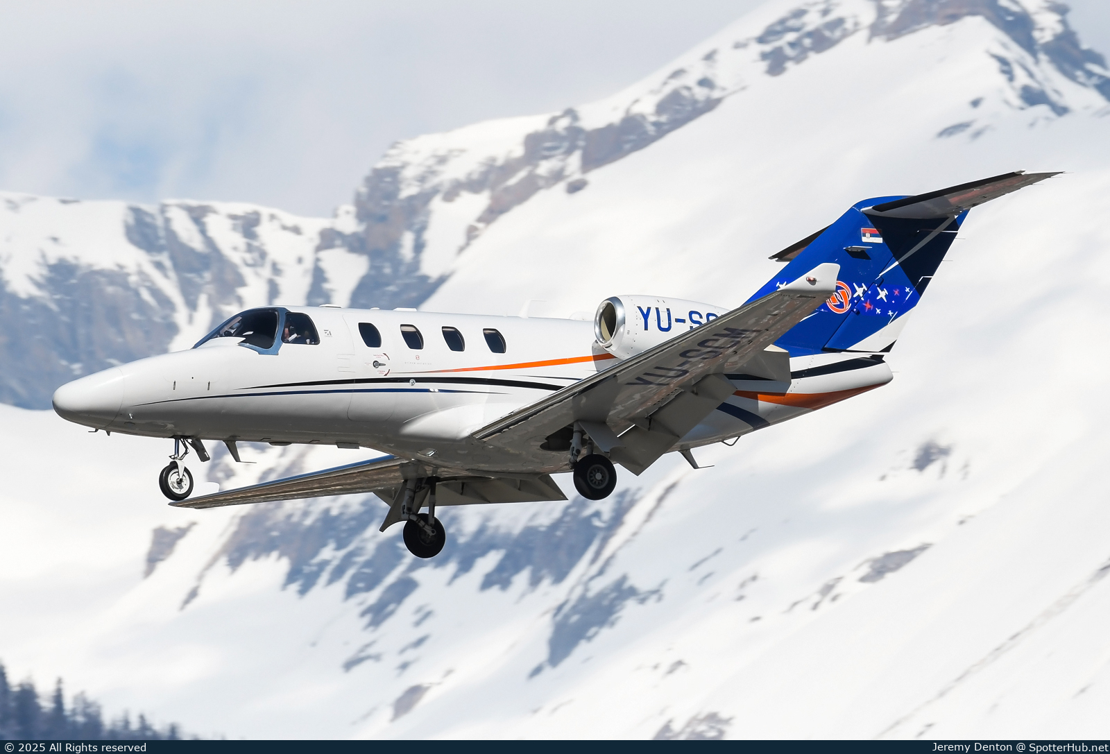 Photo of YU-SCM - Cessna 525 Citation M2 operated by Prince Aviation