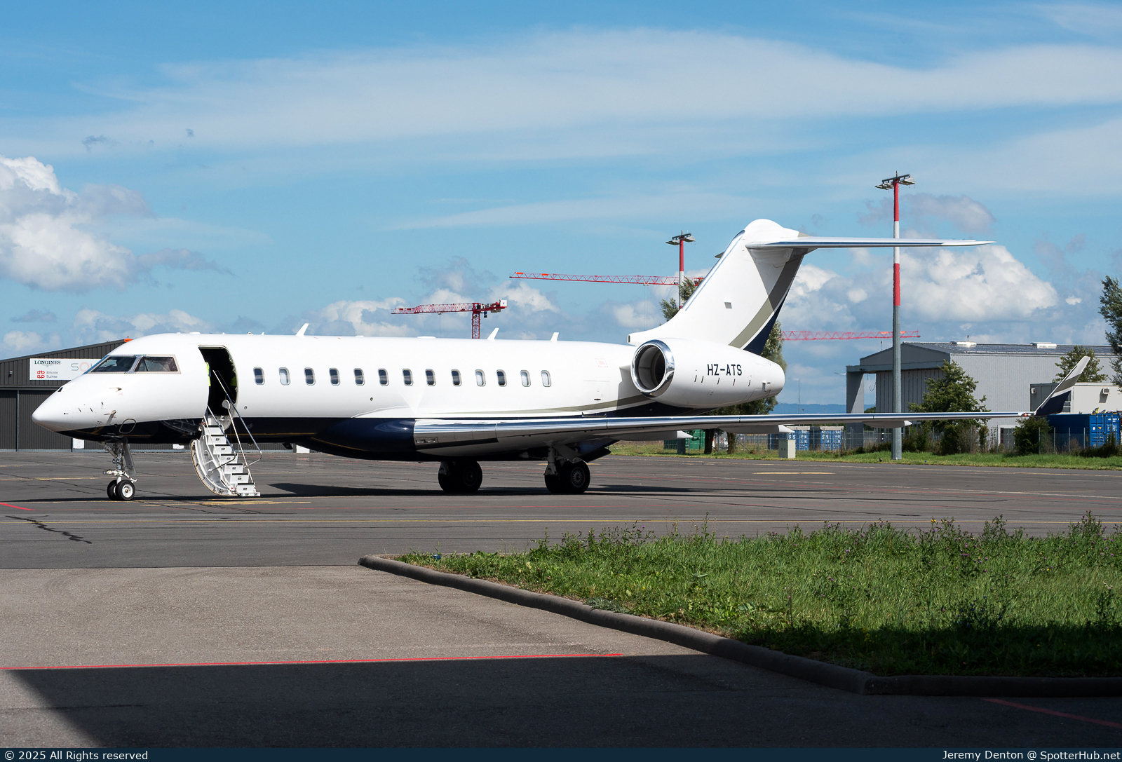 Photo of HZ-ATS - Bombardier Global 6500 operated by Al-Atheer Aviation