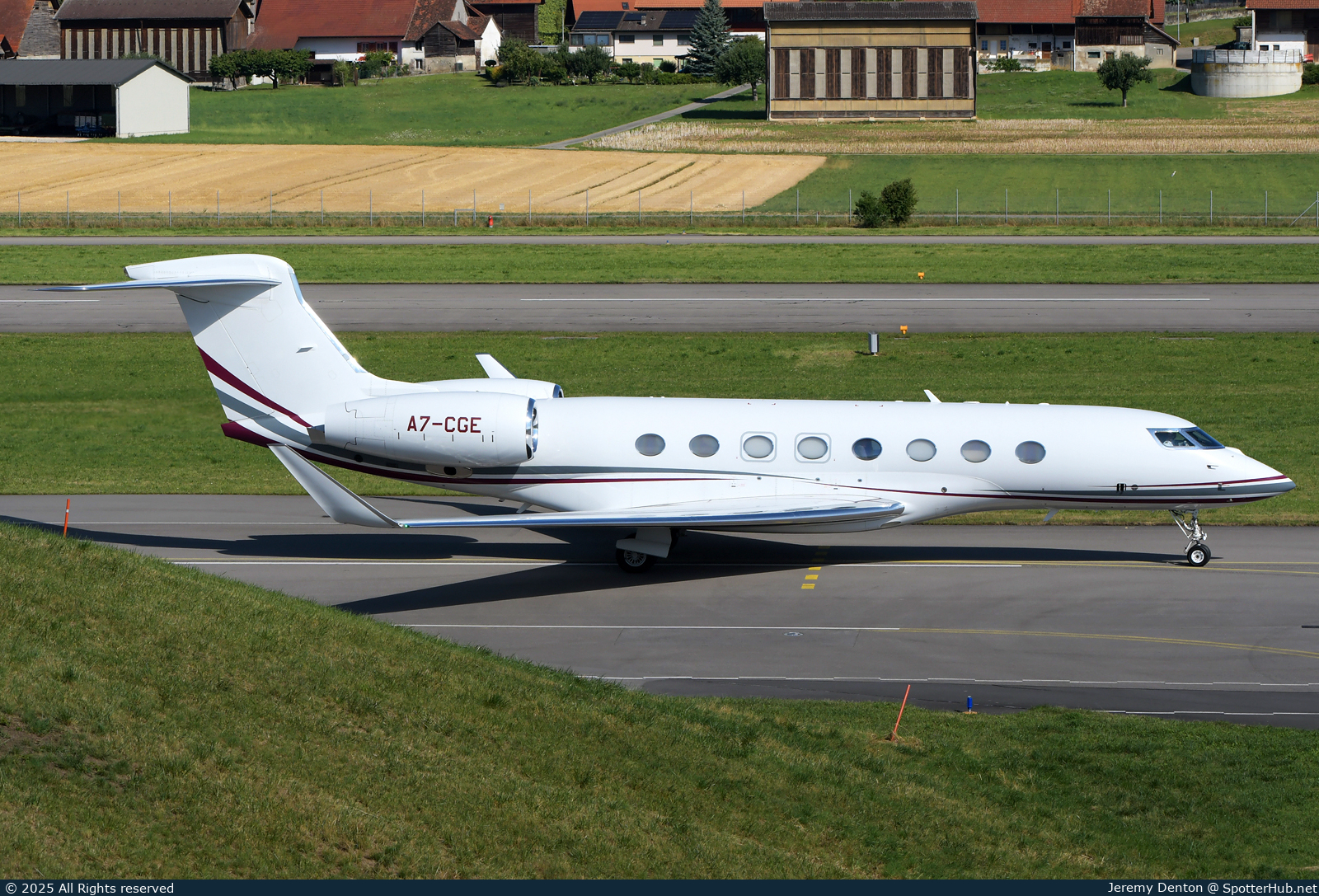 Photo of A7-CGE - Gulfstream G650ER operated by Qatar Executive