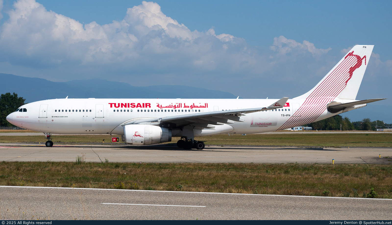 Photo of TS-IFN - Airbus A330-243 operated by Tunisair
