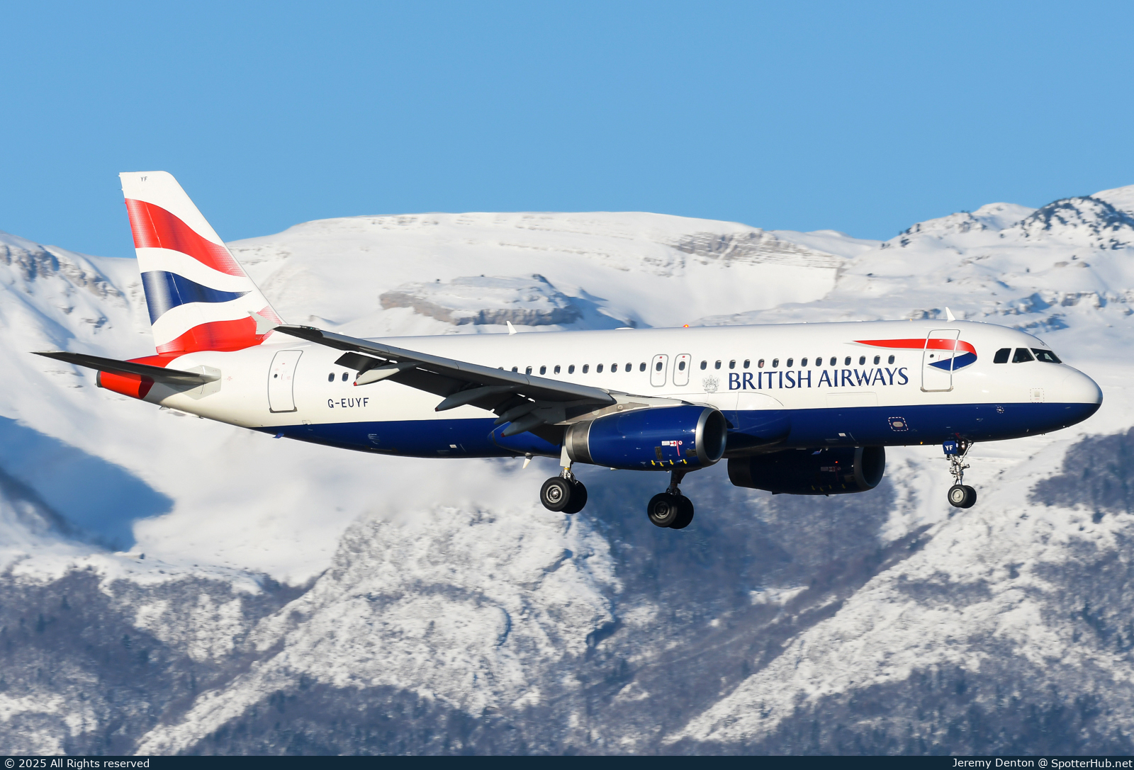 Photo of G-EUYF - Airbus A320-232 operated by British Airways
