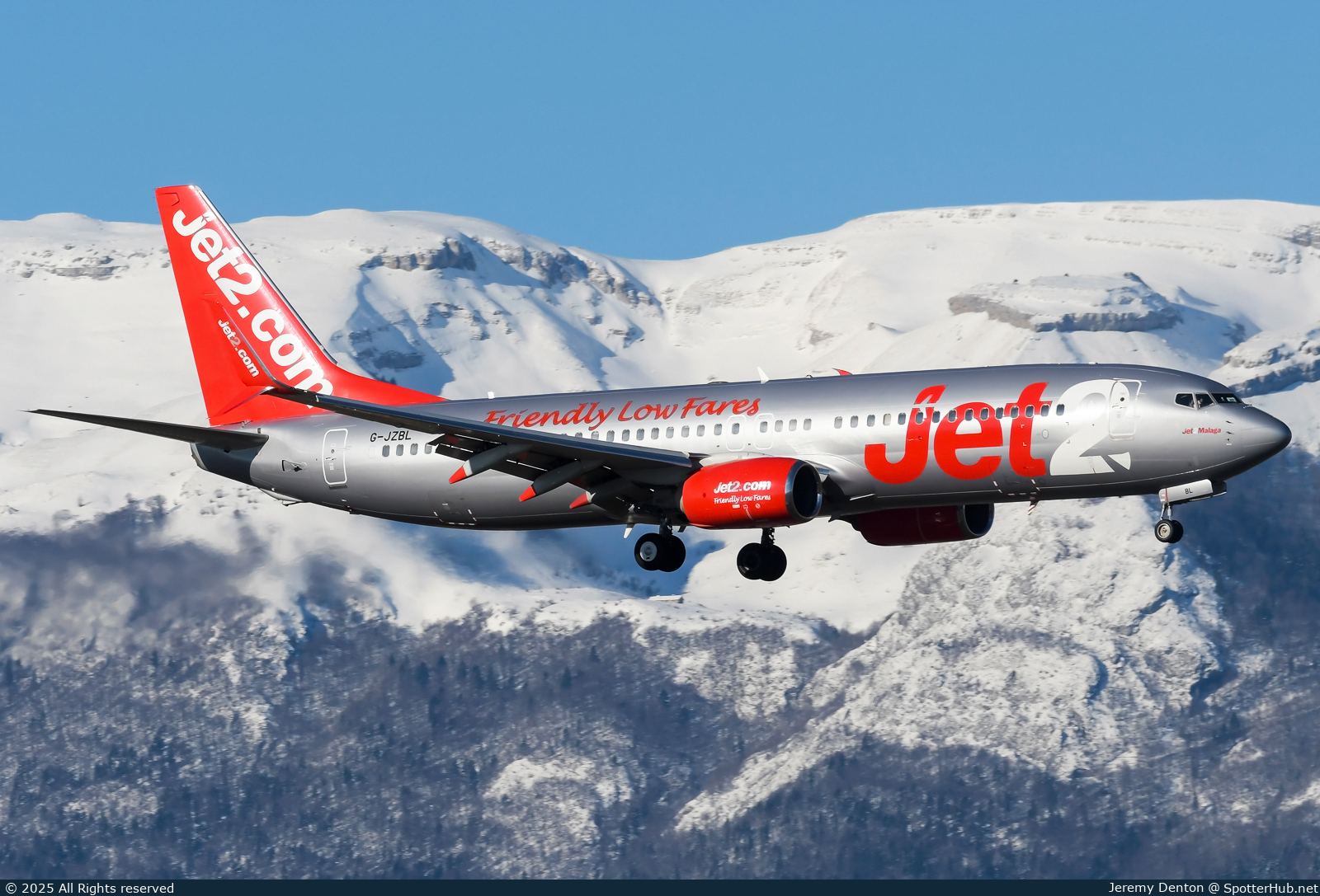 Photo of G-JZBL - Boeing 737-8MG operated by Jet2